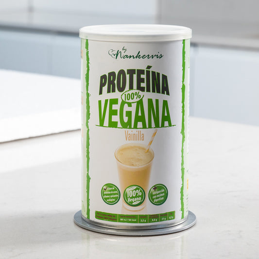 Proteína vegana sabor vainilla